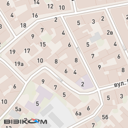 Львів, вул. Поповича, 2 — Візіком карти