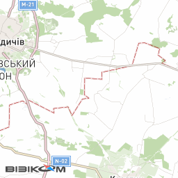 Україна — Візіком карти
