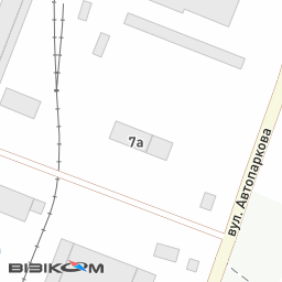 Дніпро (Дніпропетровськ), вул. Автопаркова, 7а — Візіком карти
