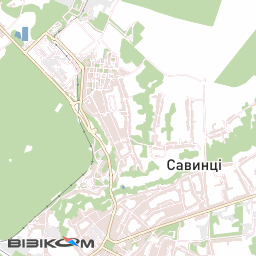 Савинці — Візіком карти